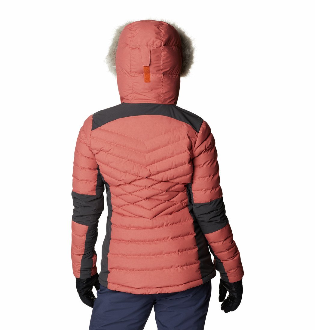 Bunda Columbia Bird Mountain™ Insulated Jacket W - ružová/sivá