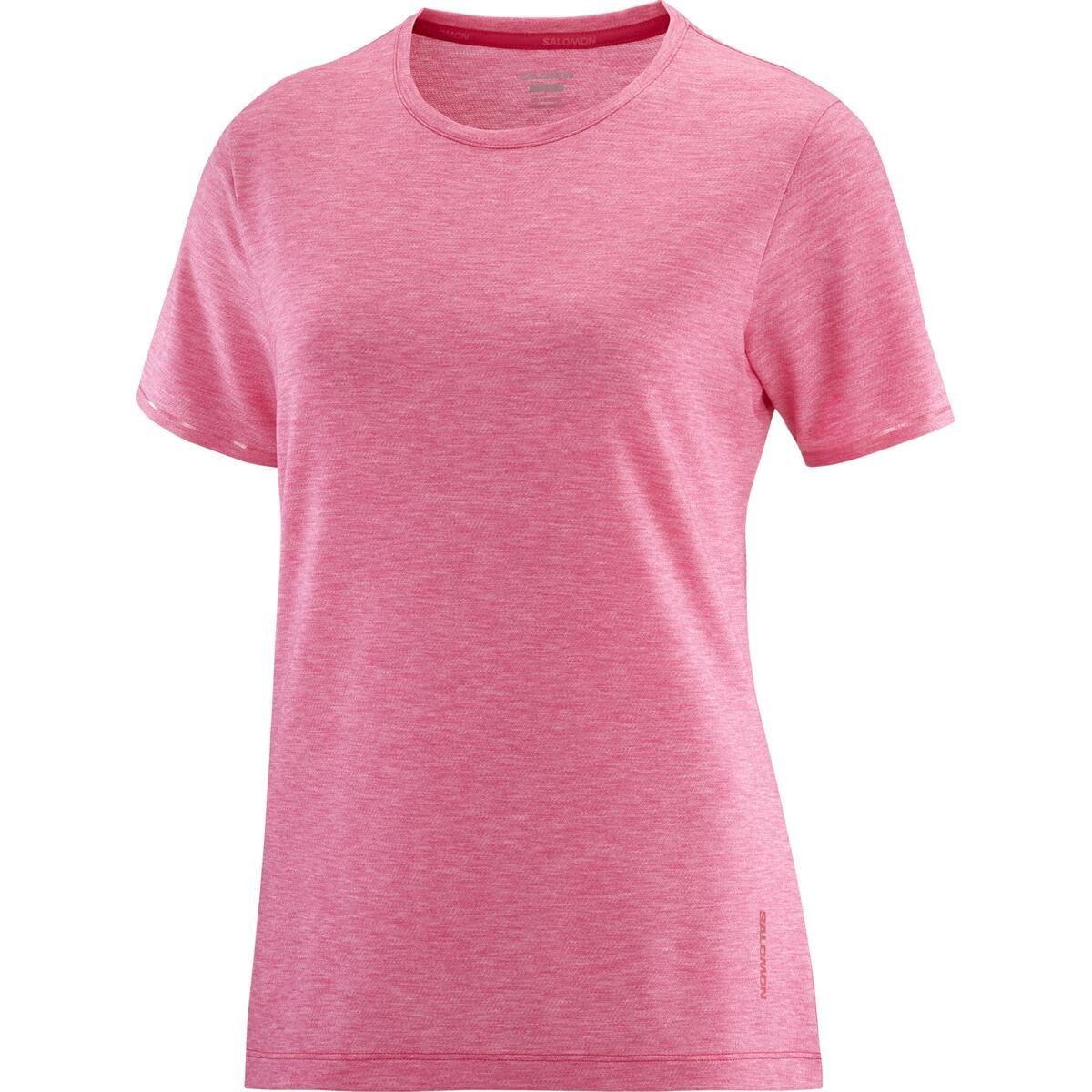 Tričko Salomon Essential Tencel SS Tee W - ružová