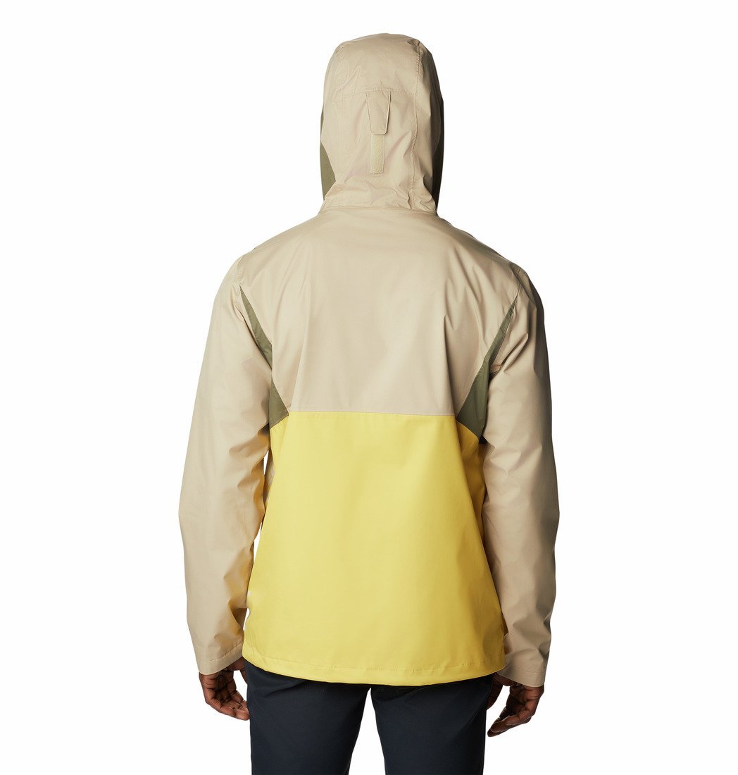 Bunda Columbia Inner Limits™ II Jacket M - žltá/zelená/béžová