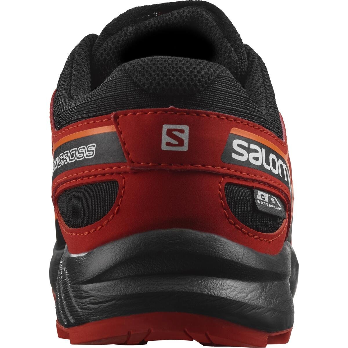 Obuv Salomon Speedcross CSWP J - čierna/červená