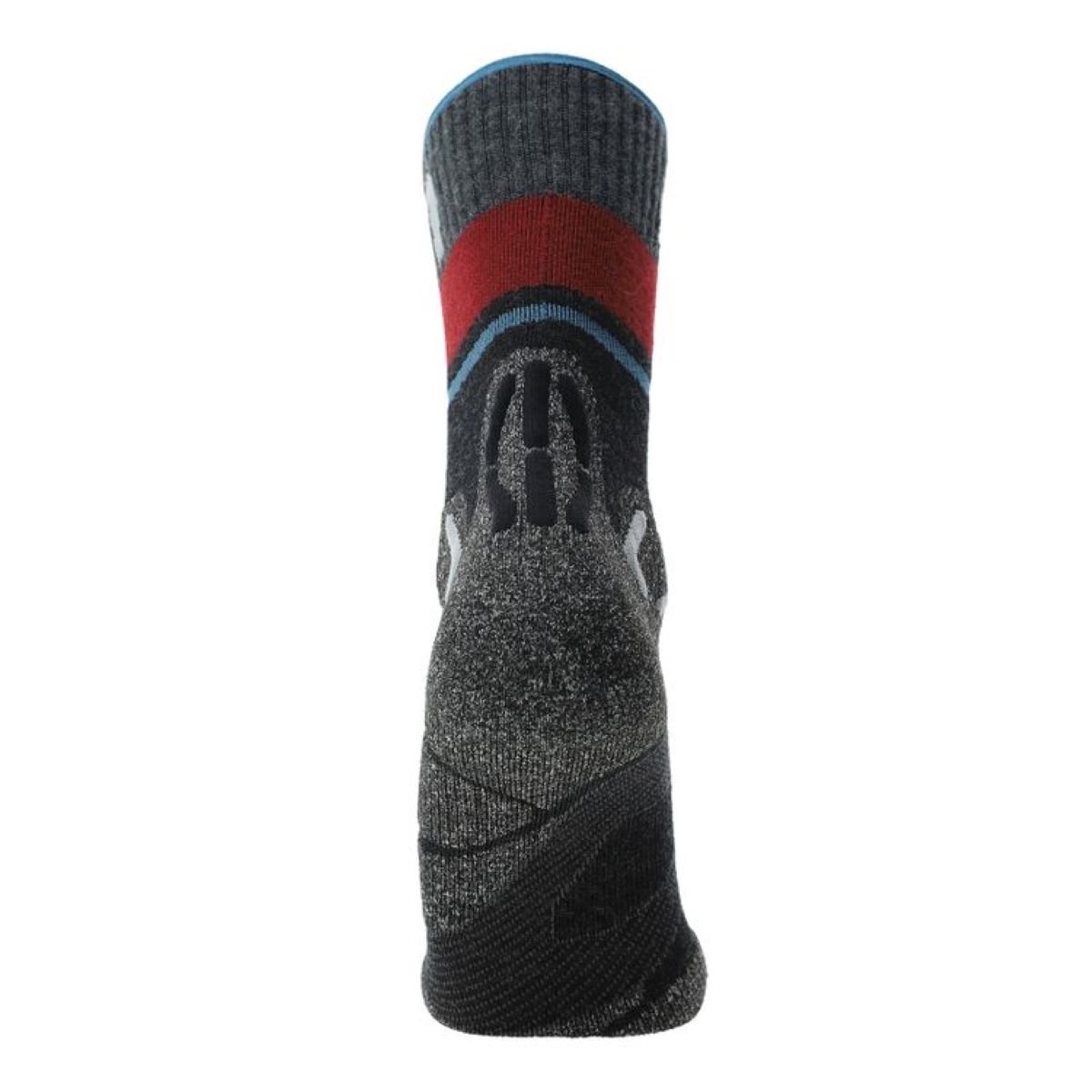 Ponožky UYN Trekking One Merino M - sivá/modrá/červená