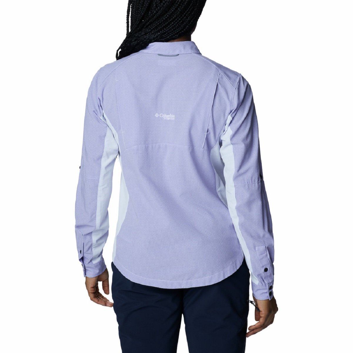 Košeľa Columbia Titan Pass™ Irico LS Shirt W - fialová
