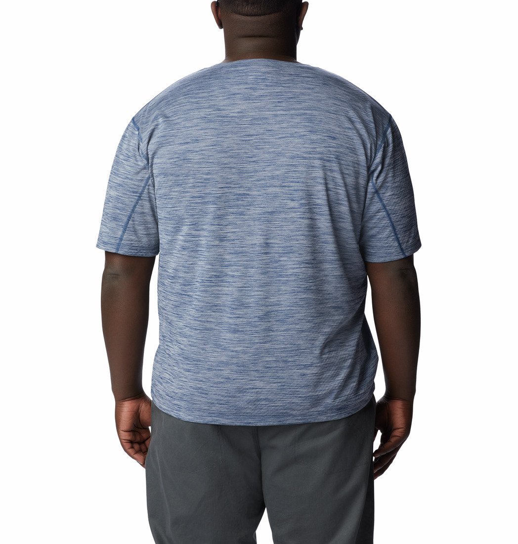 Tričko Columbia Zero Rules™ Graphic Shirt M - modrá (PLUS SIZE)