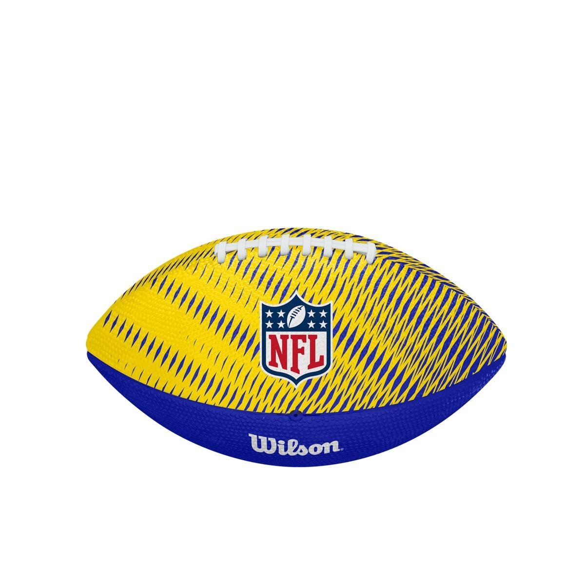 Lopta Wilson NFL Team Tailgate FB LAR - žlto-modrá