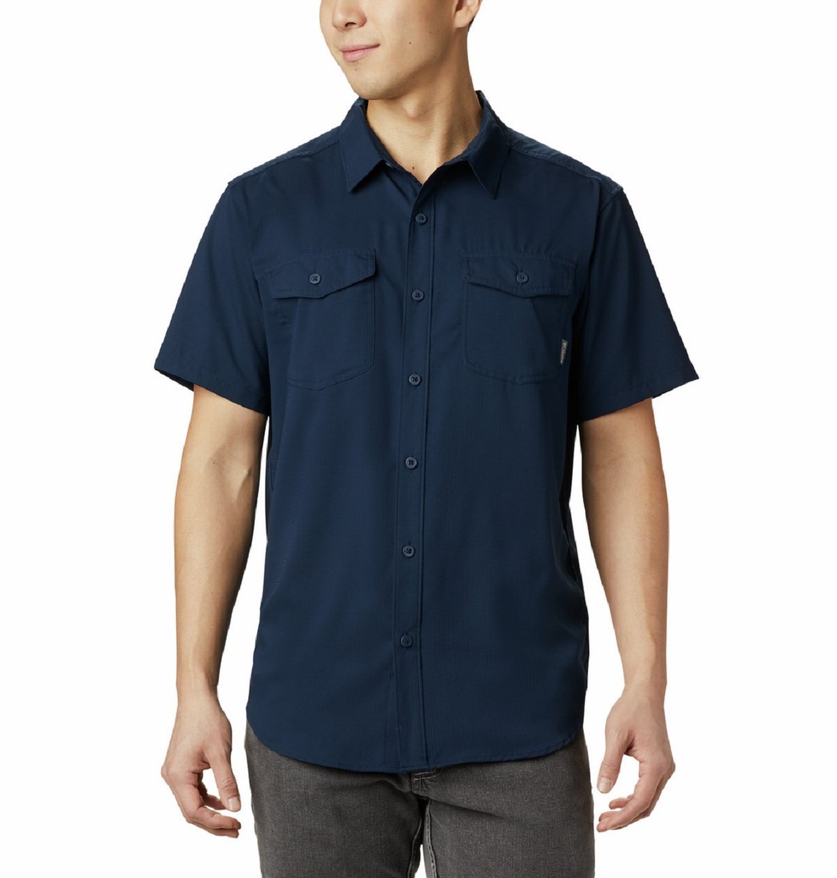 Košeľa Columbia Utilizer™ II Solid SS Shirt M - modrá