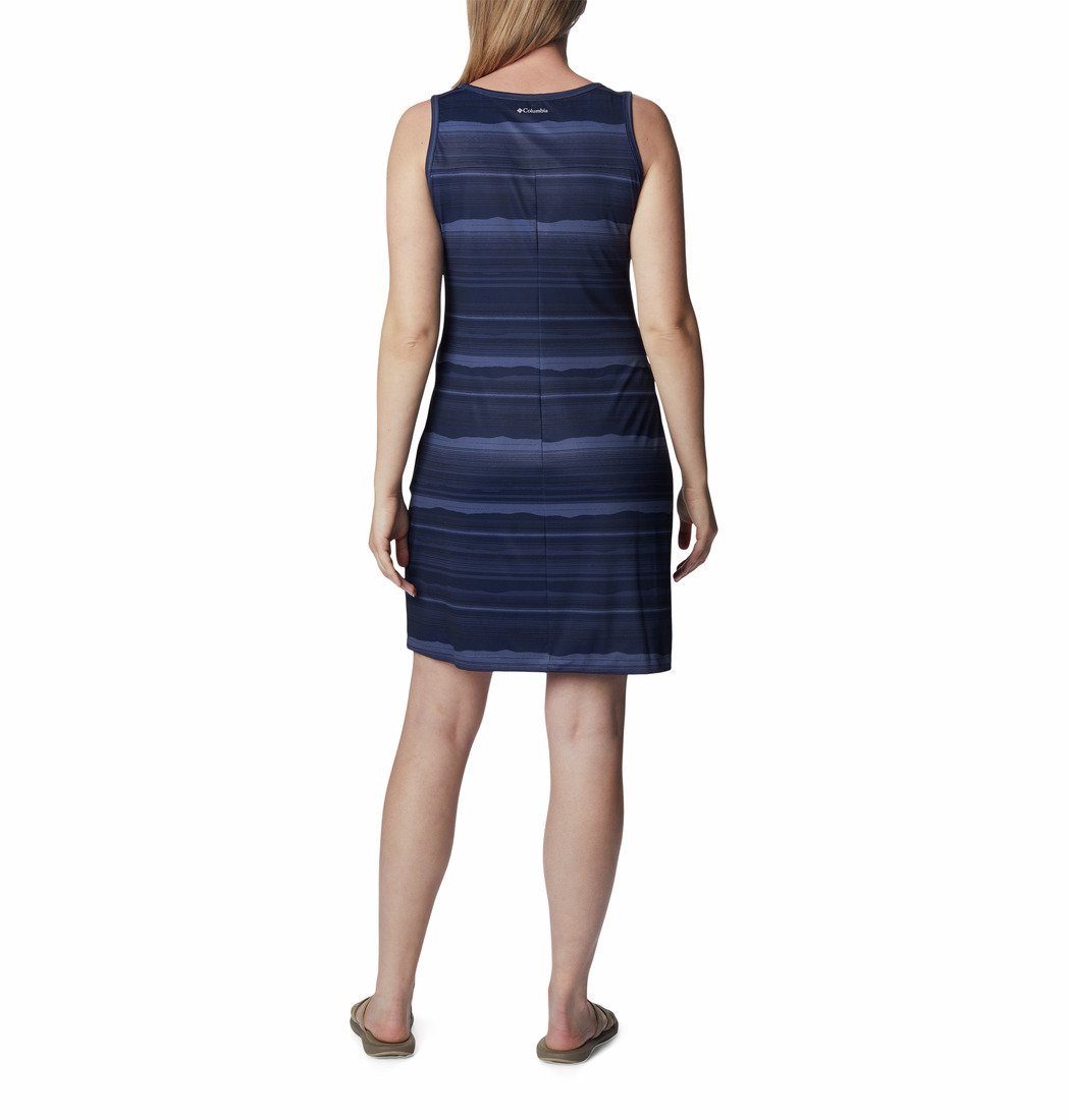 Šaty Columbia Chill River™ Printed Dress W - modré pruhy