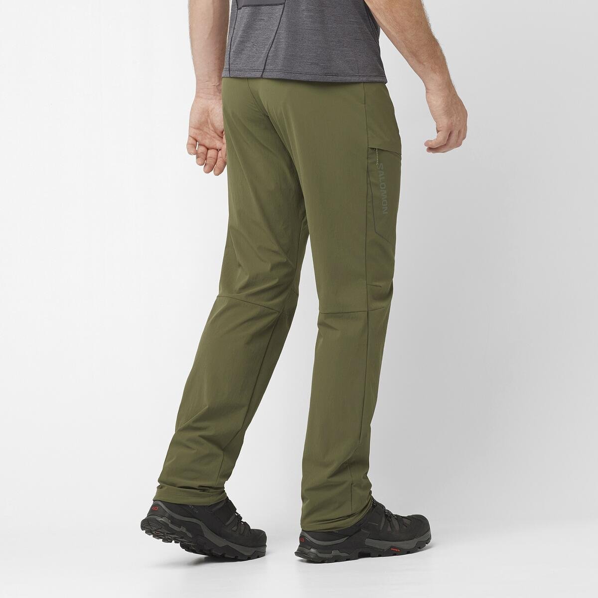 Nohavice Salomon Wayfarer Pants M - zelená (štandardná dĺžka)