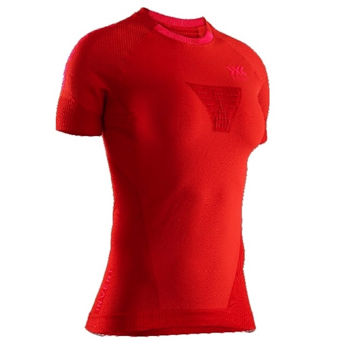 Tričko X-Bionic Invent 4.0 Run Shirt W - červená