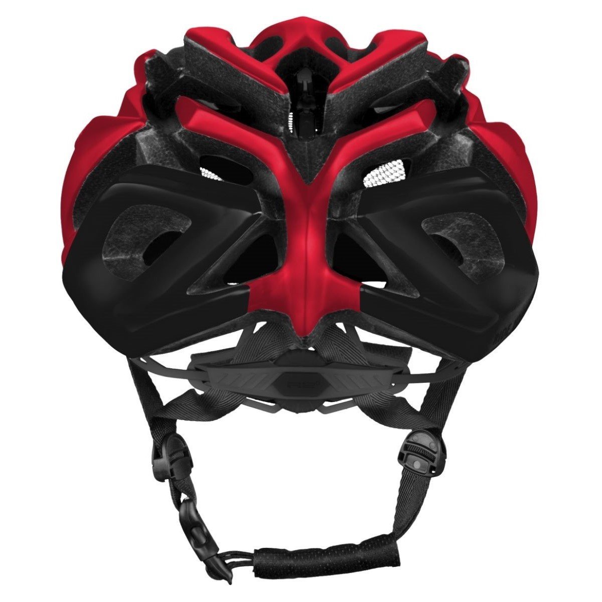 Cyklistická prilba R2 Pro-Tec - červená/čierna