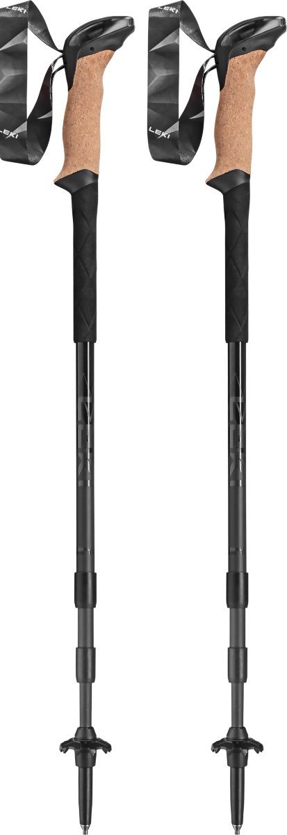 Palice trekingové Leki Black Series SLS XTG Uni - čierna