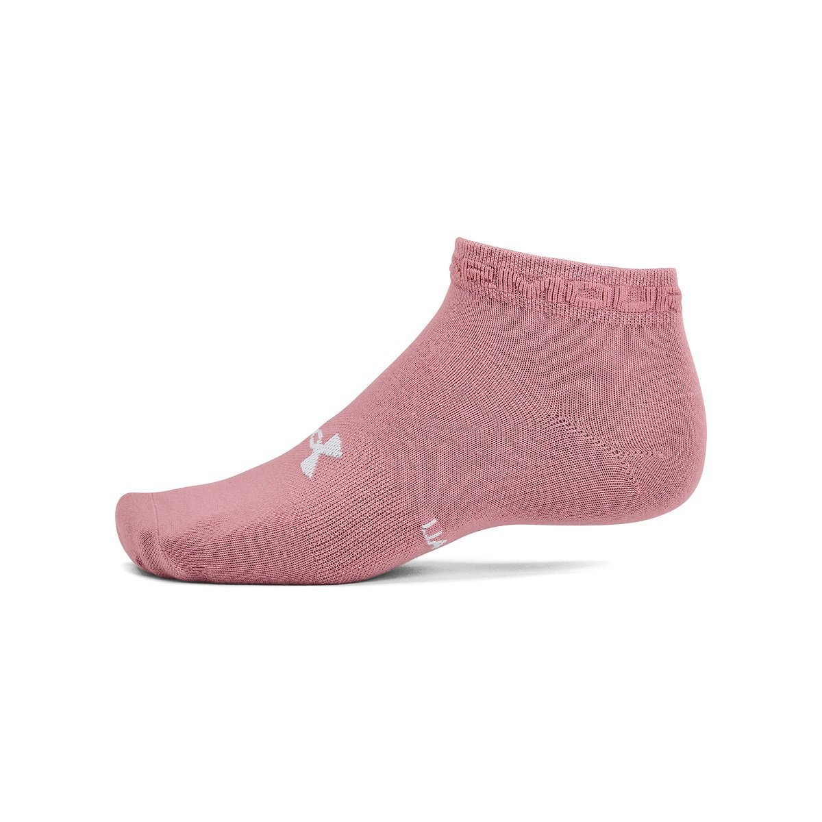 Ponožky Under Armour Essential Low Cut 3ks - ružová