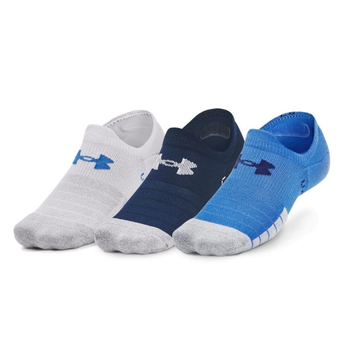 Ponožky Under Armour Heatgear UltraLowTab 3ks - modrá
