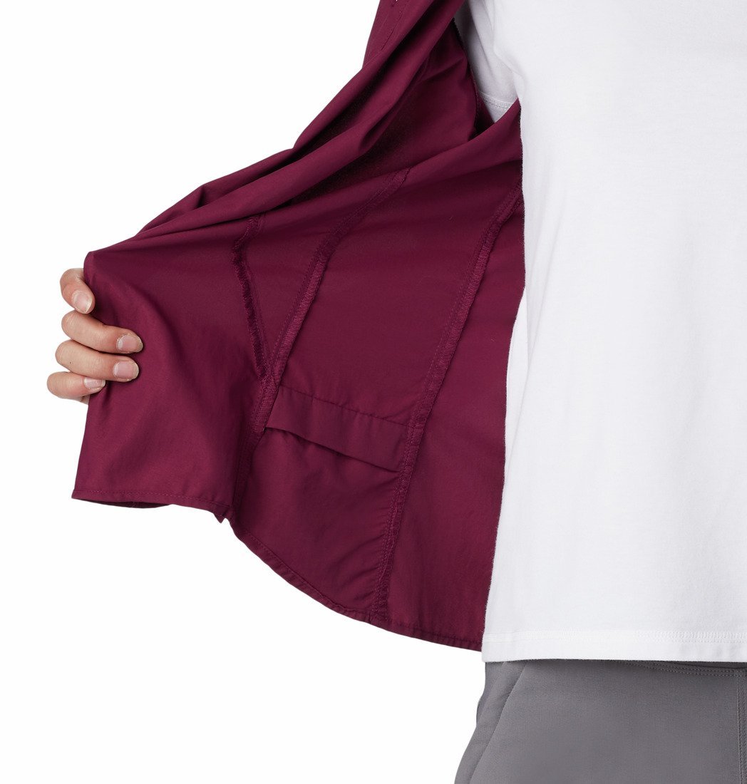 Košeľa Columbia Silver Ridge™ EU 2.0 Long Sleeve W Shirt - fialová