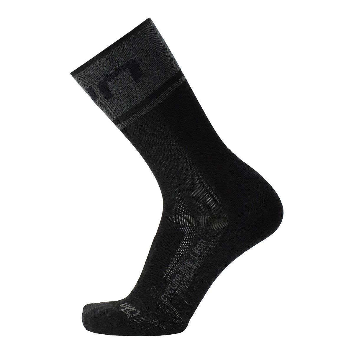 Ponožky UYN Cycling One Light Socks M - čierna/sivá