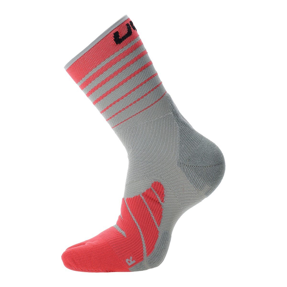 Ponožky UYN Runner's Five Socks W - sivá/ružová
