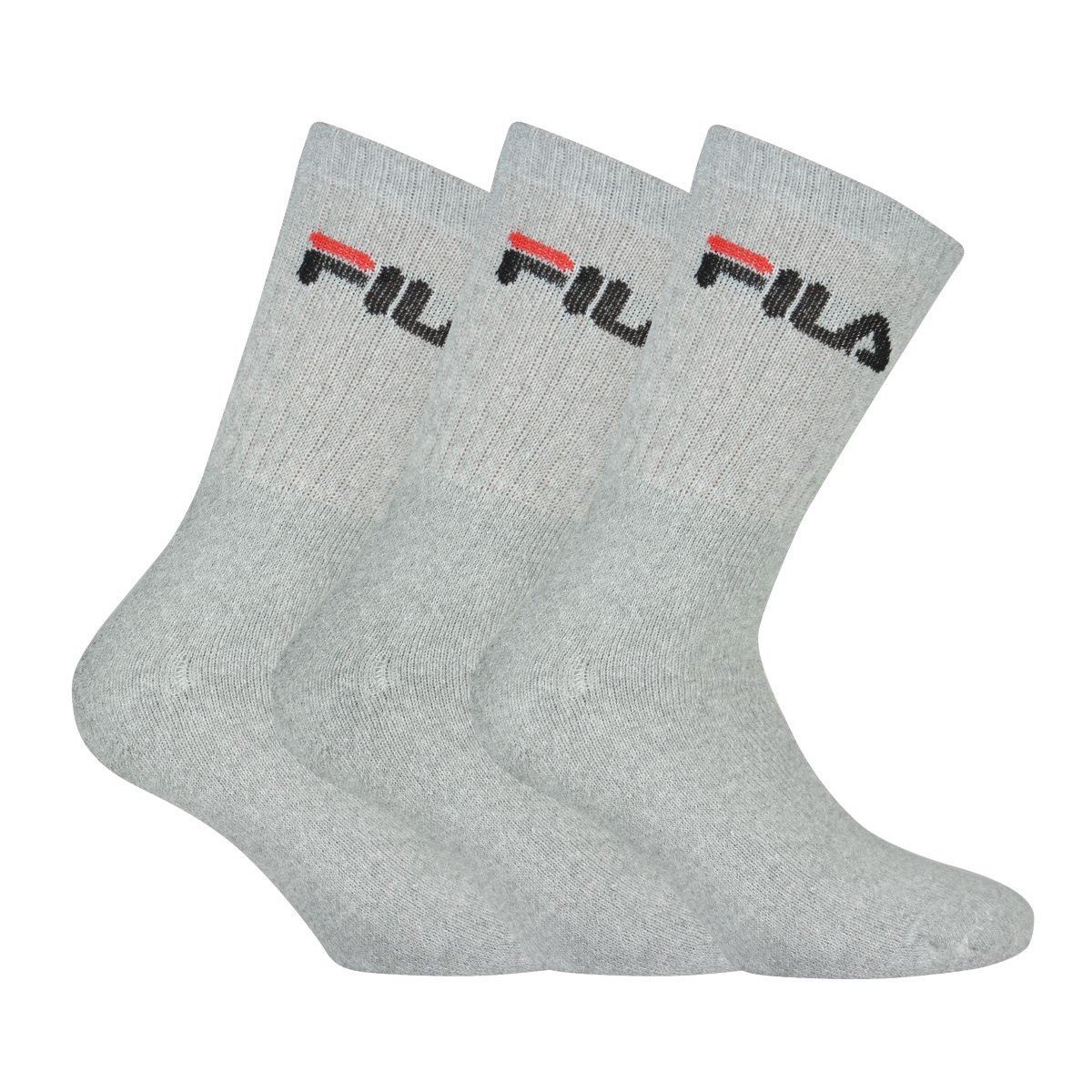 Ponožky Fila Tenisové Full Terry 3 Pack - sivá