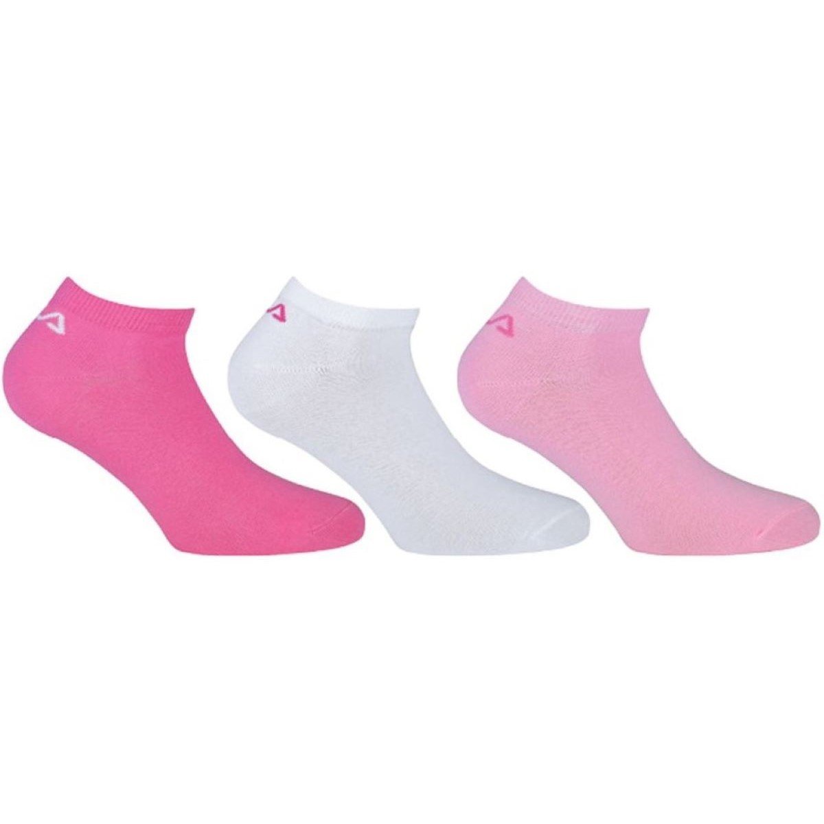 Ponožky Fila Invisible Plain 3 Pack - ružová