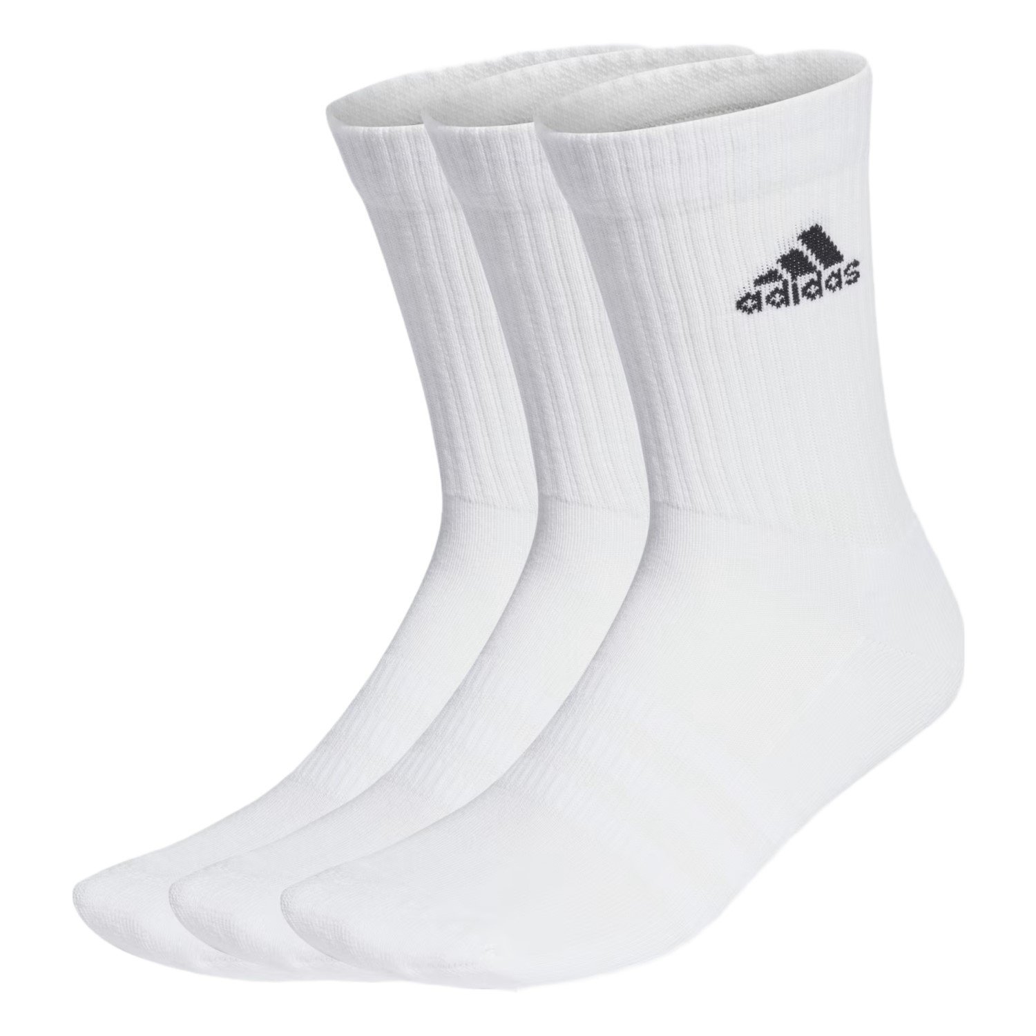 Ponožky Adidas Cushioned Sportswear Crew 3P - biela/čierna