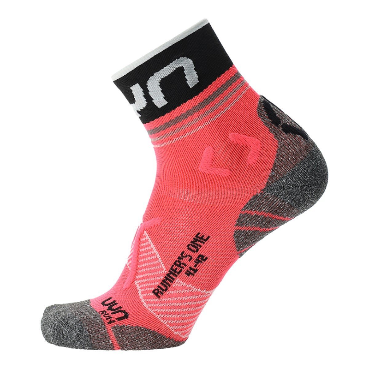 Ponožky UYN Runner's One Short Socks W - ružová/čierna