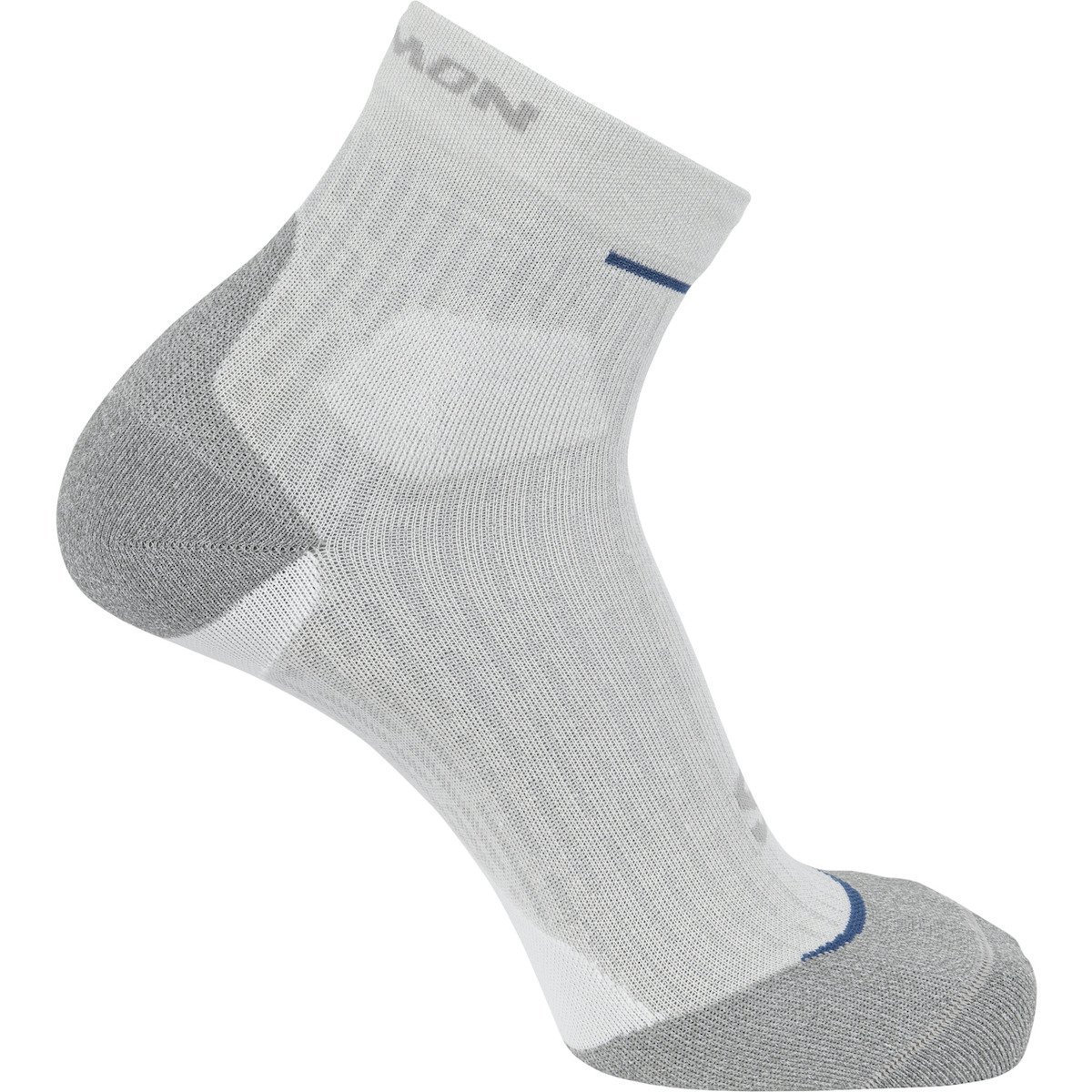 Ponožky Salomon Ultra Glide Ankle Socks - biela/sivá/modrá