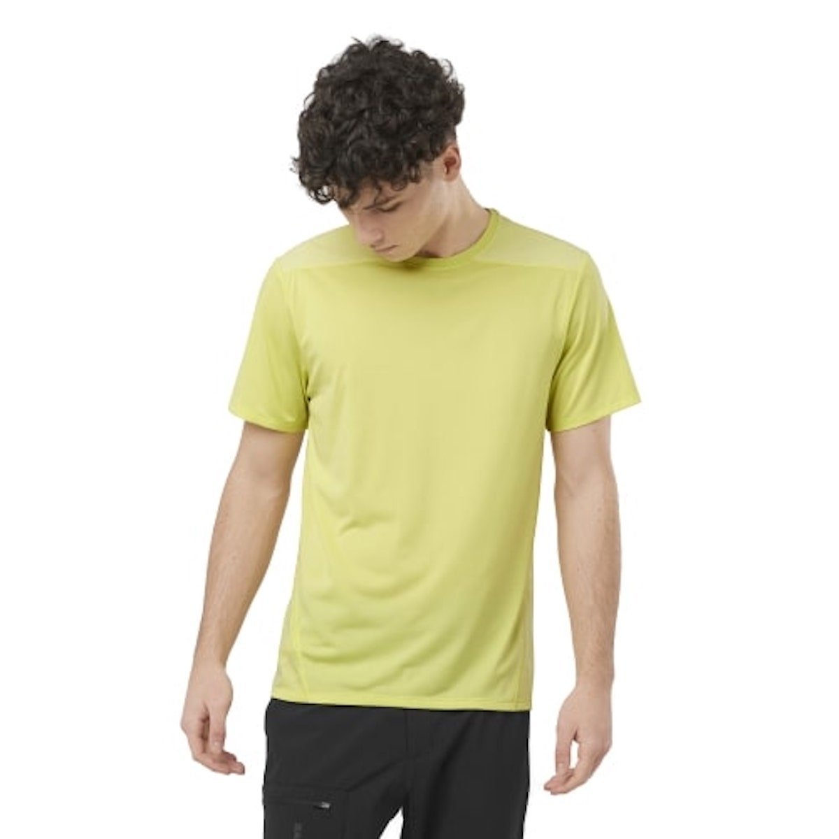 Tričko Salomon Outline SS Tee M - žltá