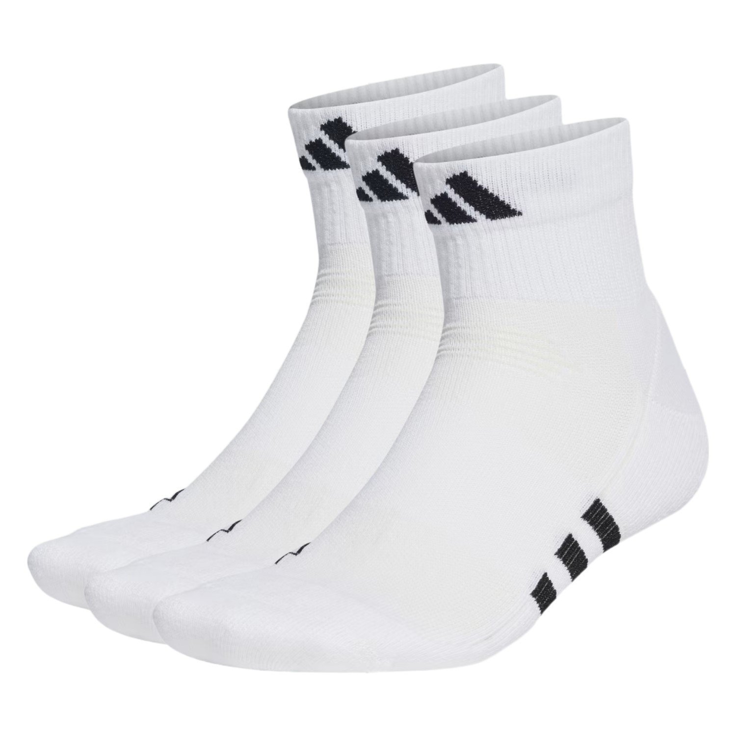 Ponožky Adidas Performance Cushioned Mid 3P - biela