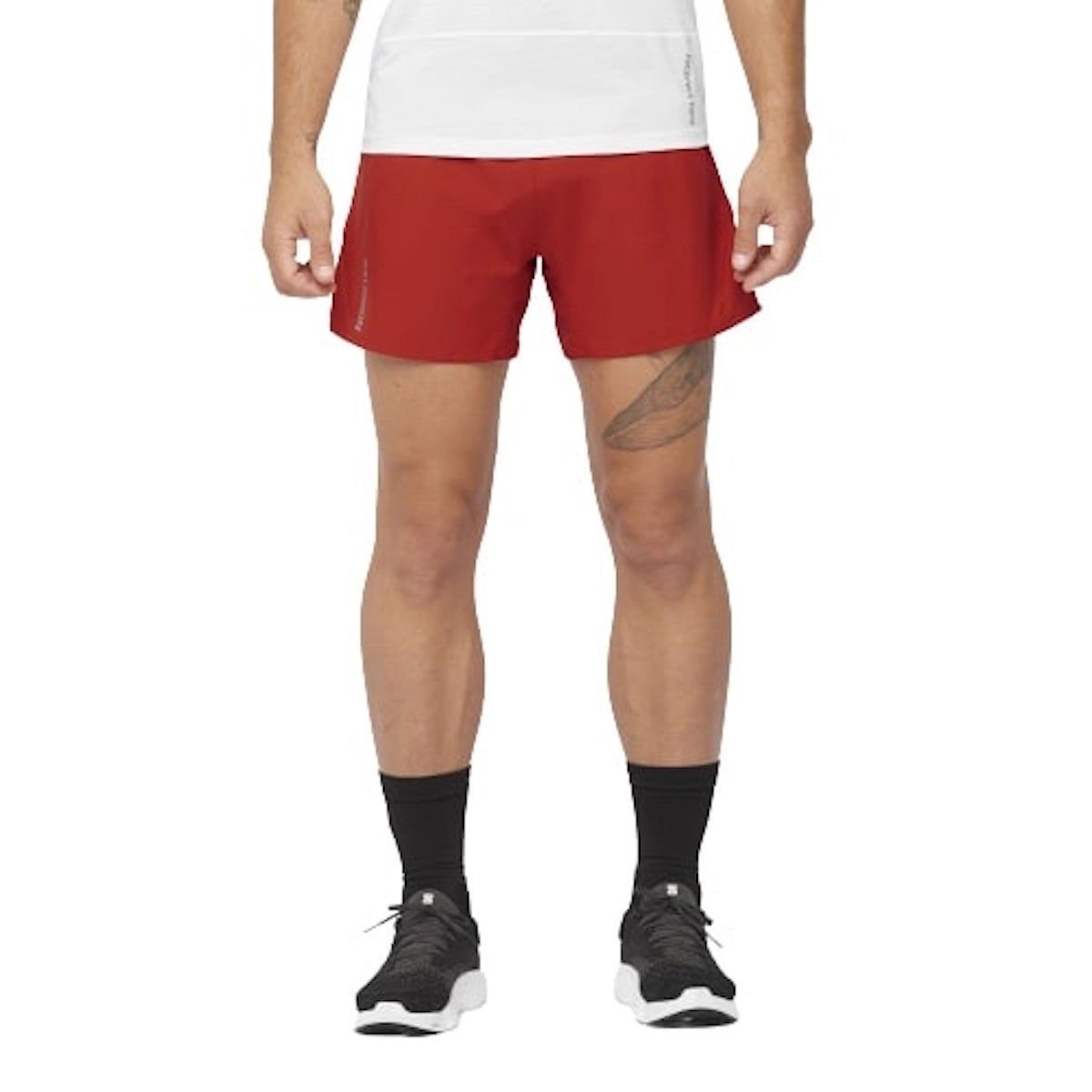 Šortky Salomon Cross 5'' Shorts M - červená