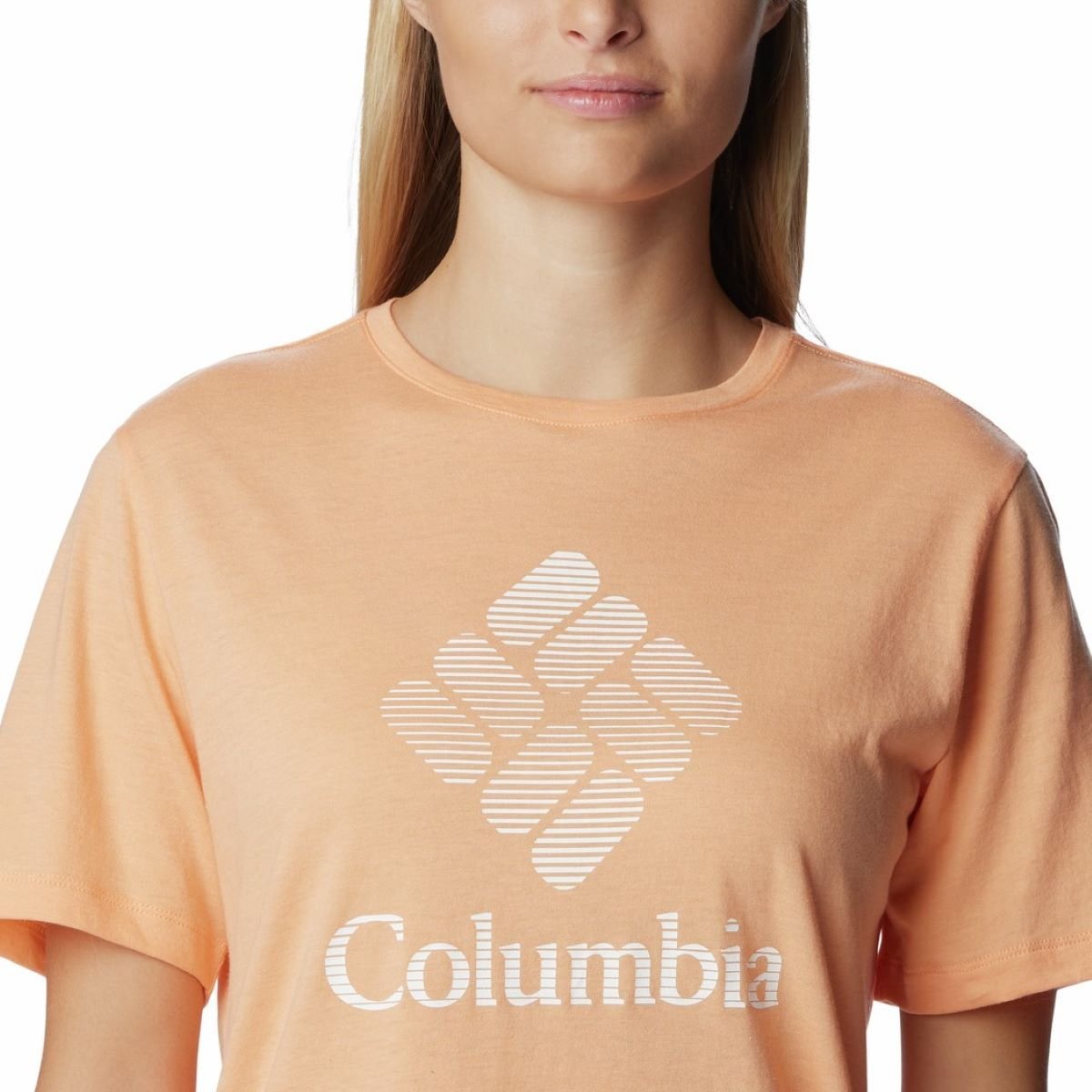 Tričko Columbia Bluebird Day™ Relaxed Crew Neck W - oranžová