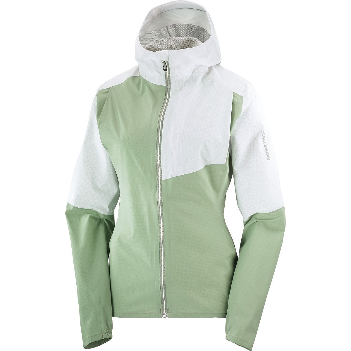 Bunda Salomon Bonatti Trail JKT W Jacket - zelená/biela