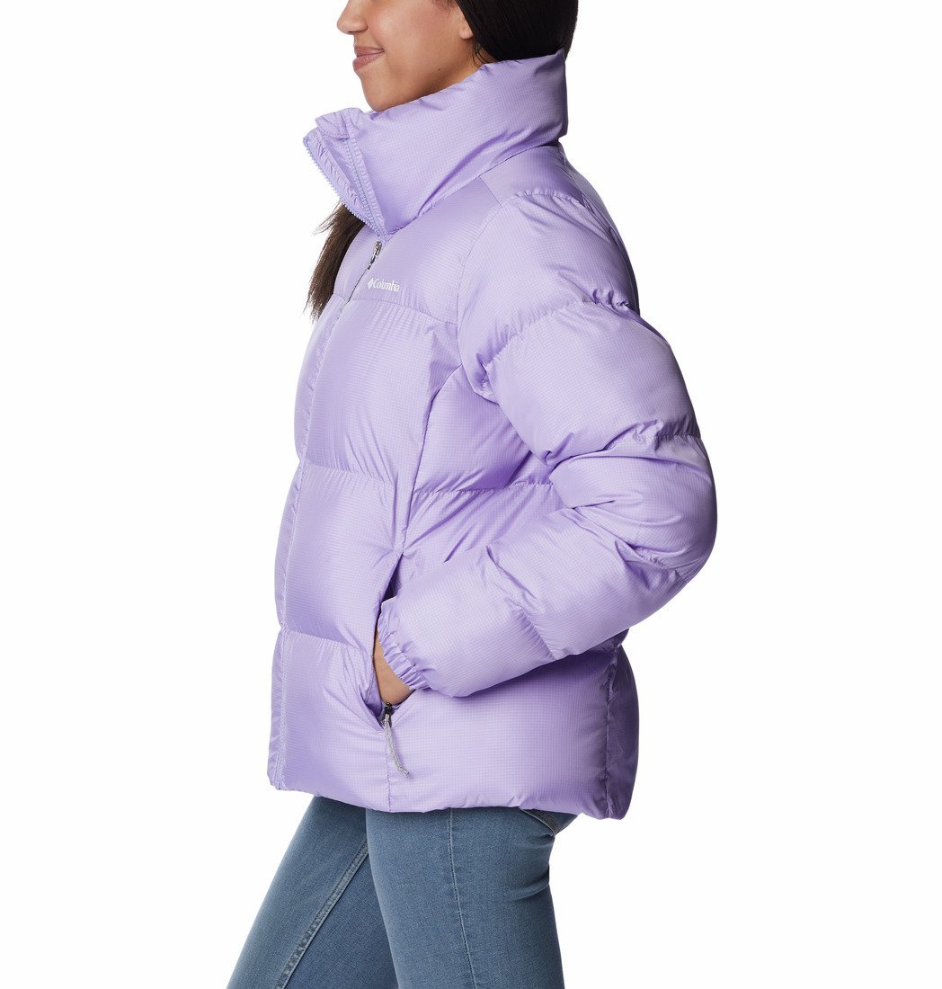 Bunda Columbia Puffect™ Jacket W - fialová
