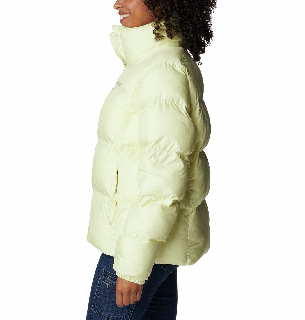 Bunda Columbia Puffect™ Jacket W - biela/béžová