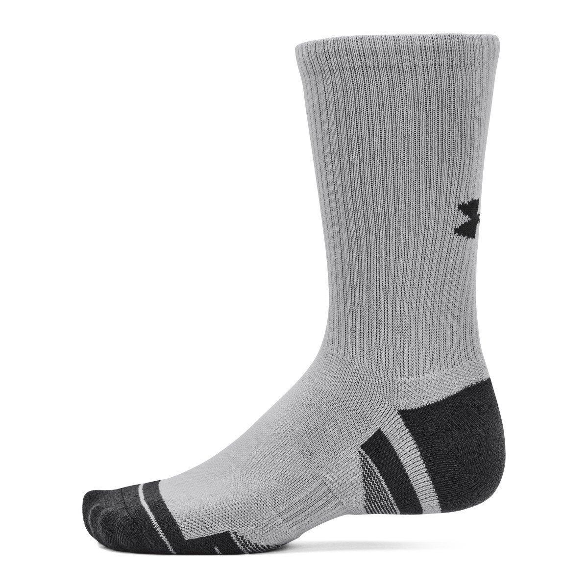 Ponožky Under Armour Performance Tech 3pk Crew Socks - sivá