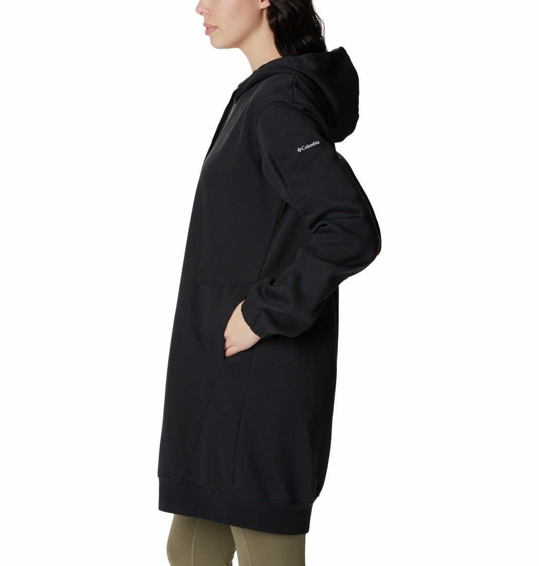 Mikina Columbia Trek™ Hoodie Dress W - čierna