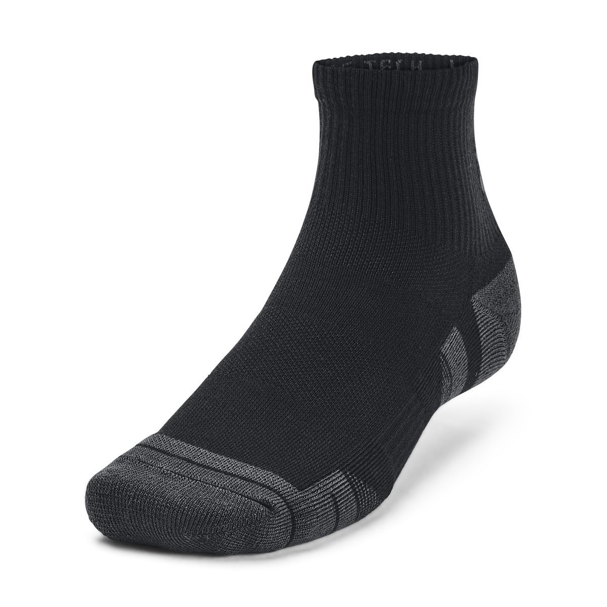 Ponožky Under Armour Performance Tech Qtr 3pk - čierna