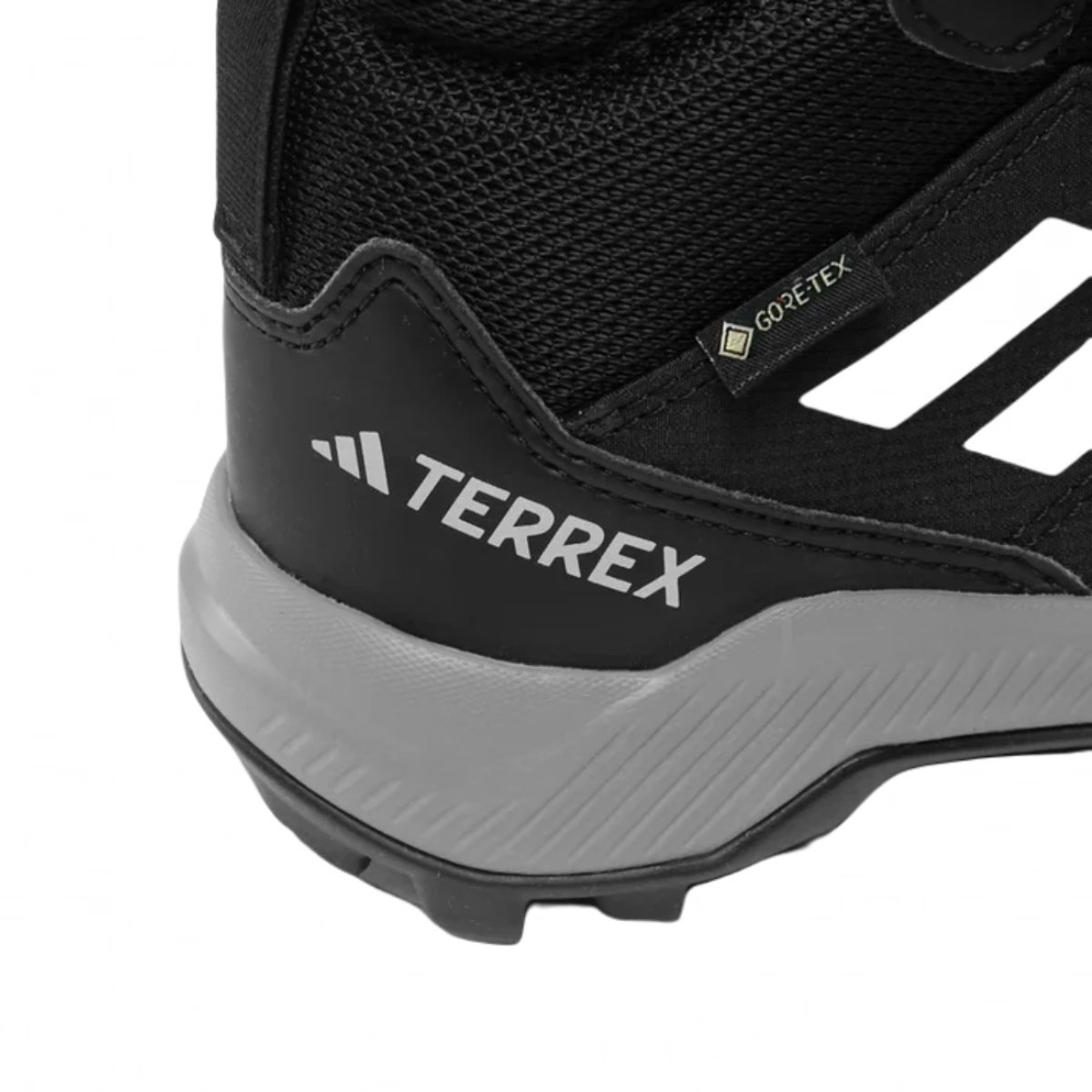 Obuv Adidas Terrex Mid GTX Jr - čierna/sivá