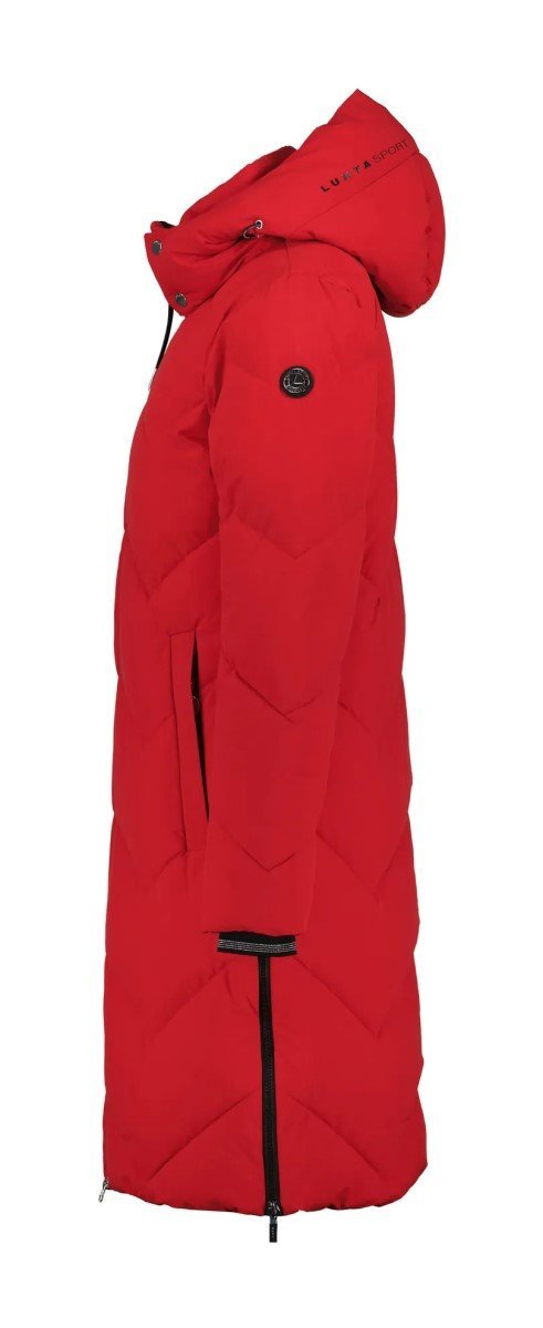 Kabát Luhta Hellesby W - červená