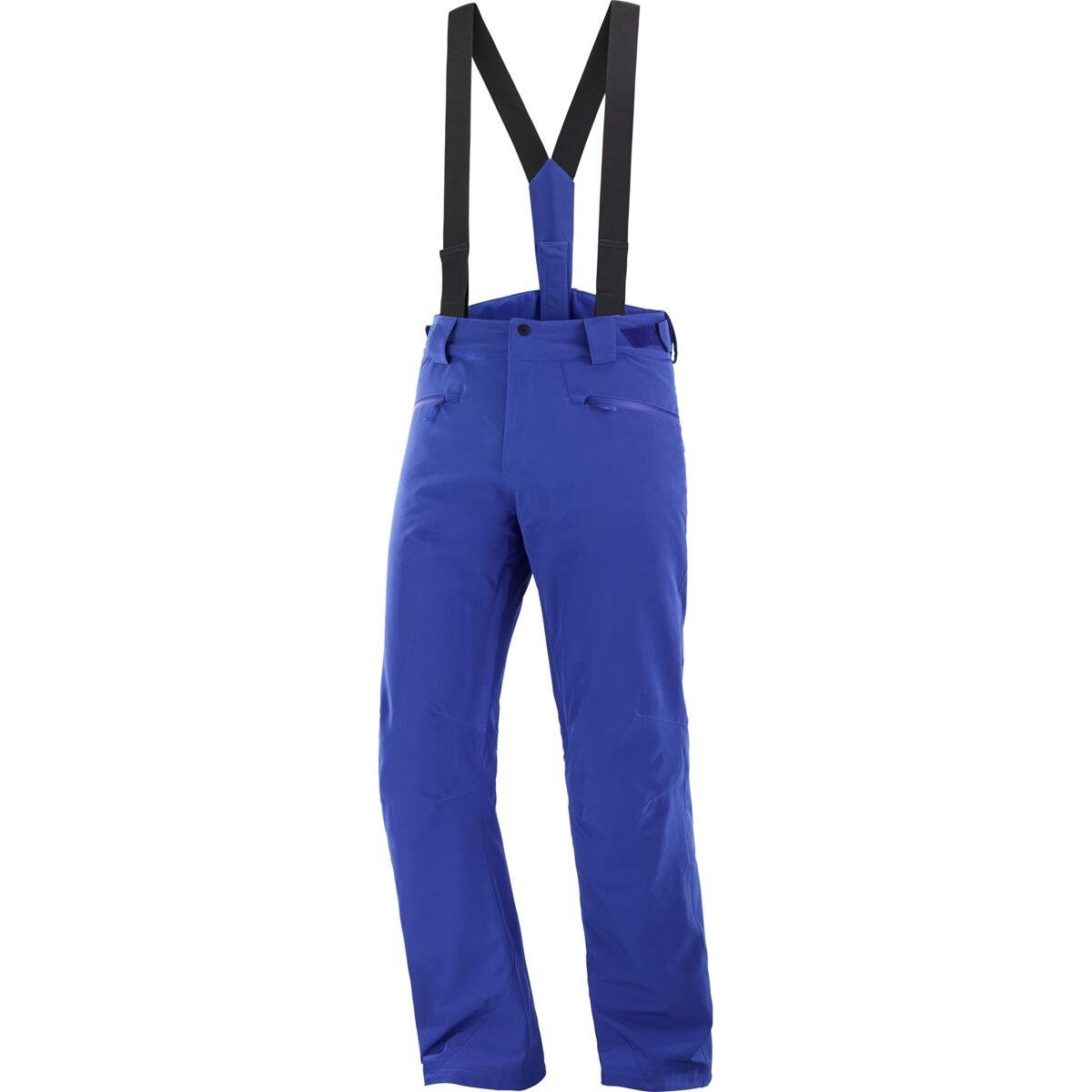 Nohavice Salomon Edge Pant M - modré (štandardná dĺžka)