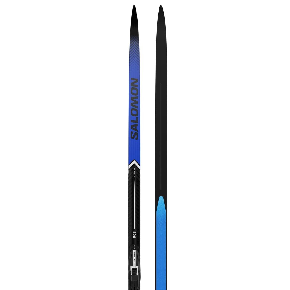 Lyže Salomon RC8+ eSkin X-Stiff + viazanie Shift BDG - čierna/modrá