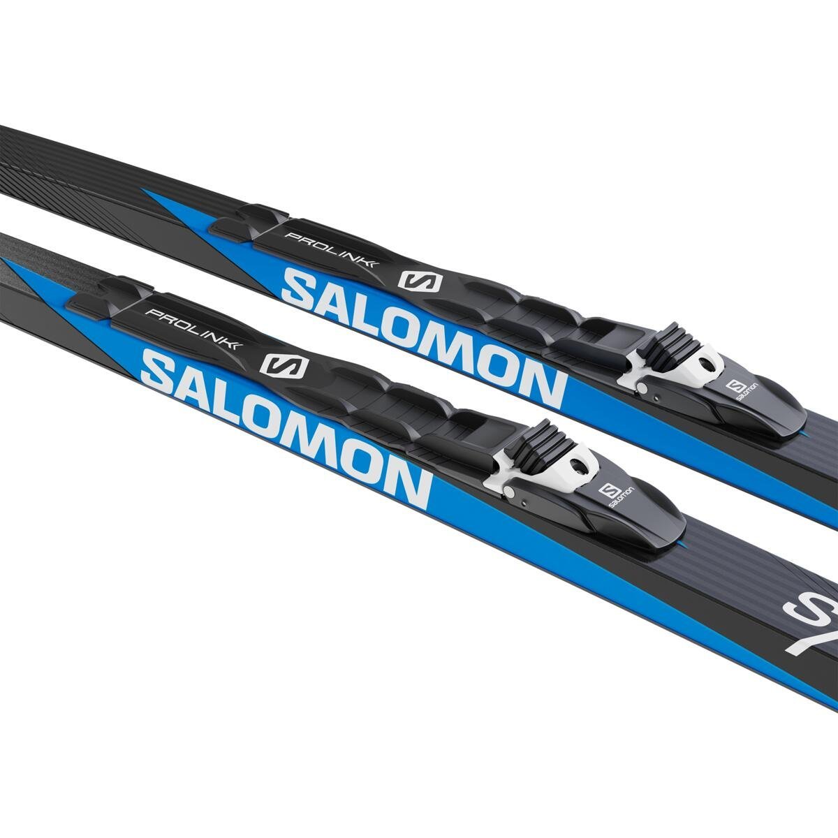 Lyže Salomon SX + viazanie Prolink Pro Skate - čierna/modrá