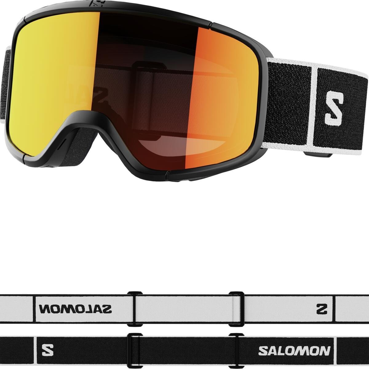 Lyžiarske okuliare Salomon Aksium 2.0 S - čierna
