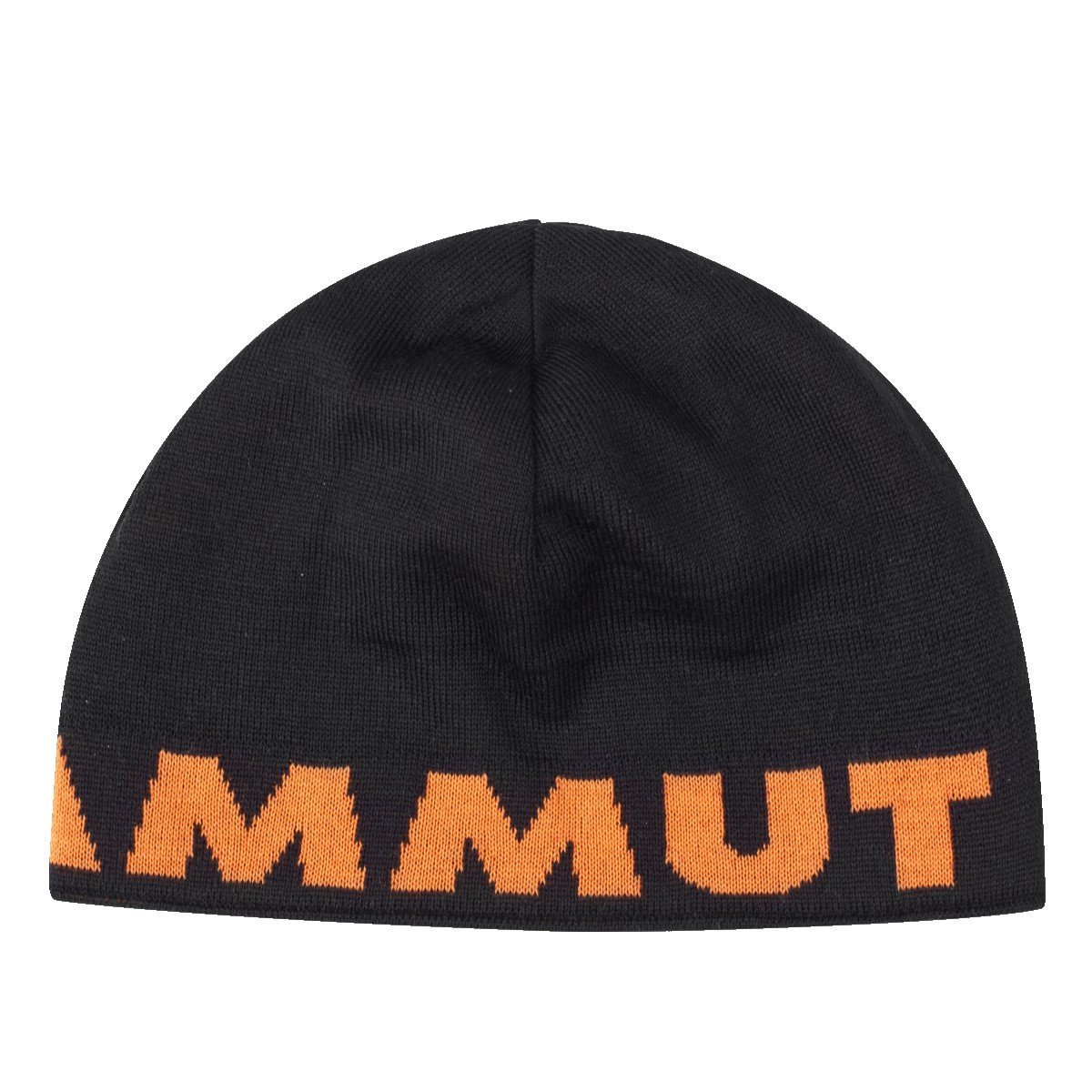 Čiapka s logom Mammut - čierna/oranžová