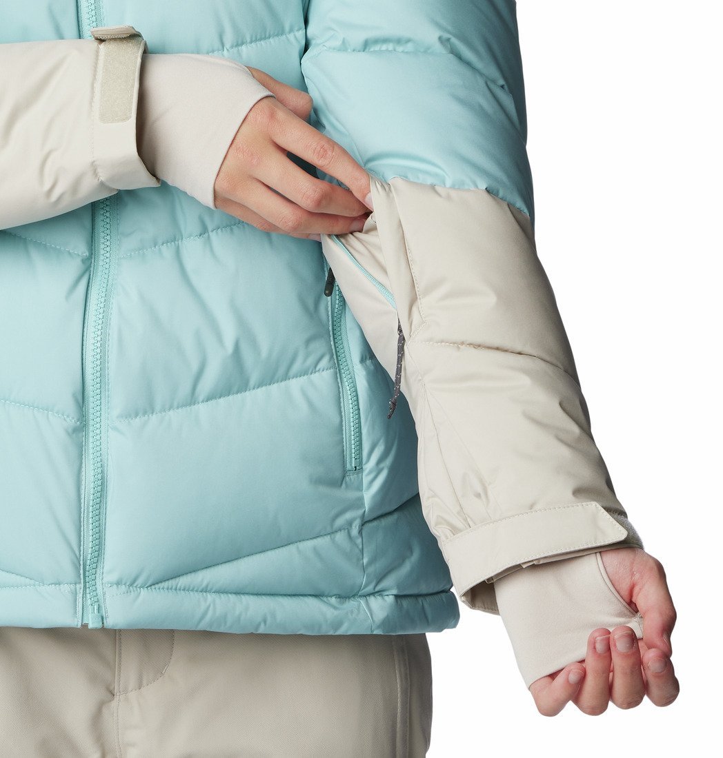 Bunda Columbia Abbott Peak™ Insulated Jacket W - modrá/béžová/biela