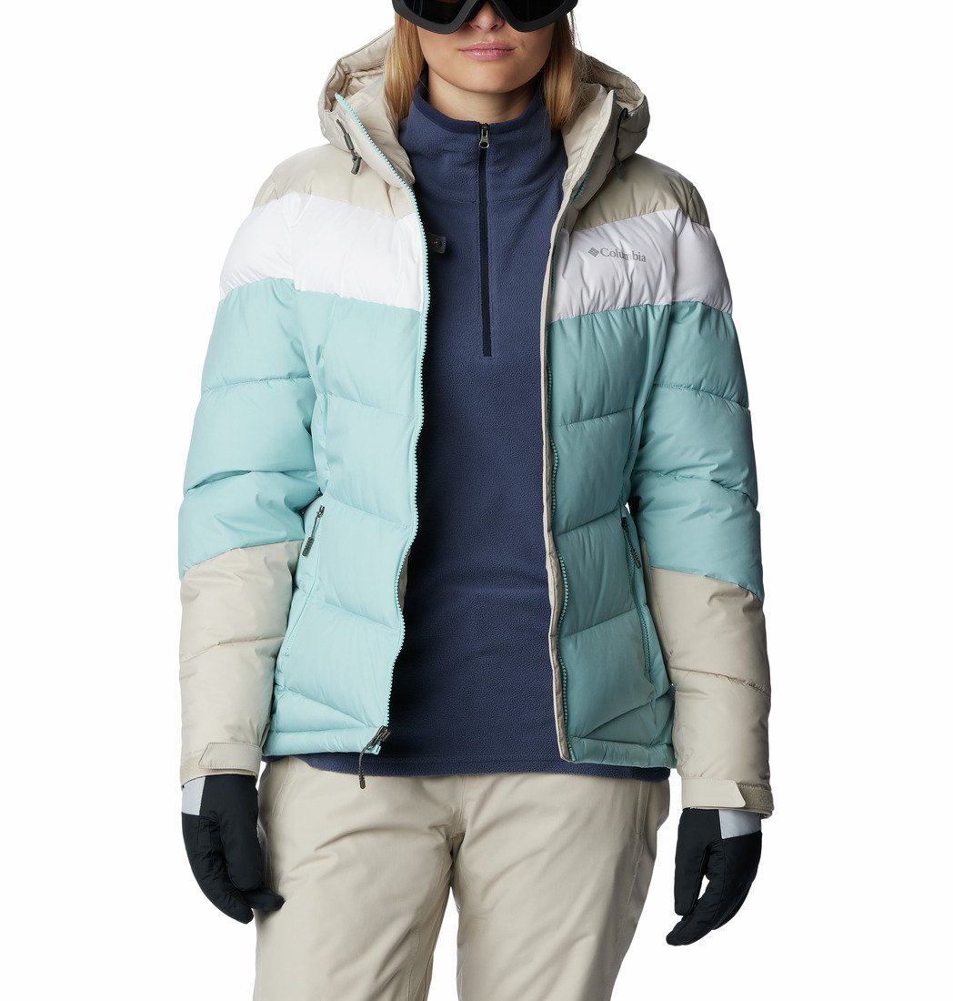 Bunda Columbia Abbott Peak™ Insulated Jacket W - modrá/béžová/biela