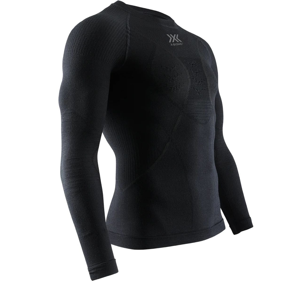 Tričko X-Bionic Merino Shirt LG SL M - čierna