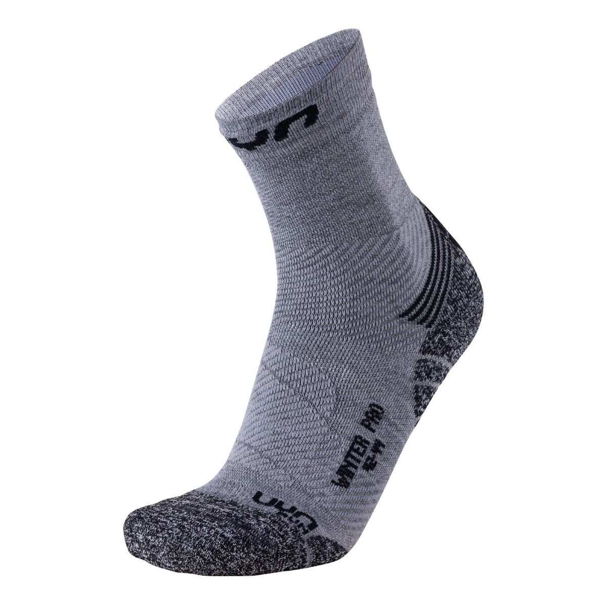 Ponožky UYN Winter Pro Run M - sivá/čierna