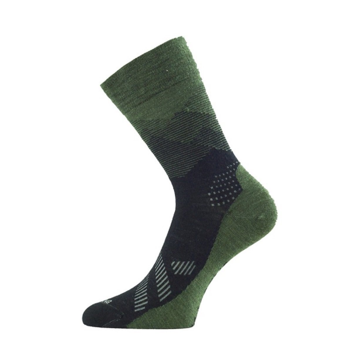Ponožky Lasting FWO - zelená