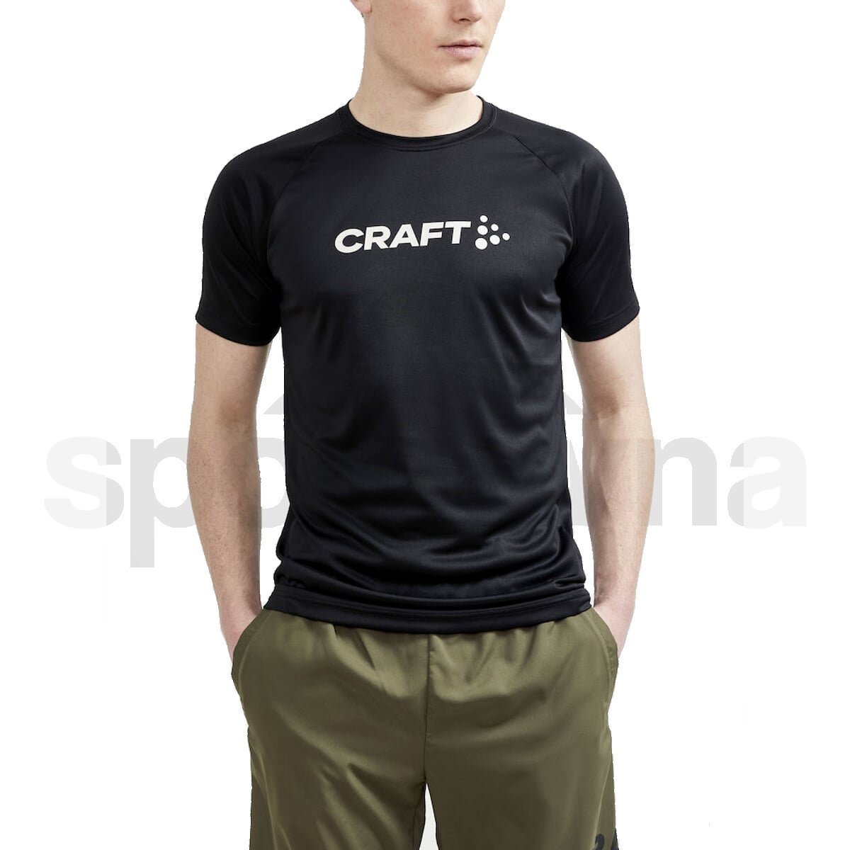 Tričko Craft Core Unify Logo M - čierna