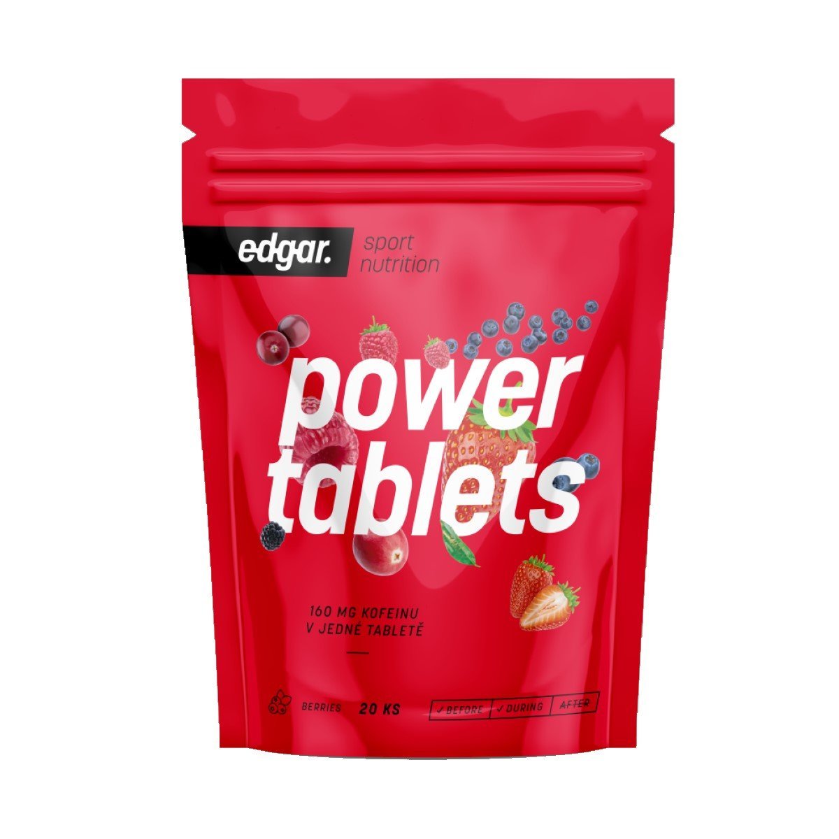 Tablety Edgar Power Tablets 20 ks - bobule