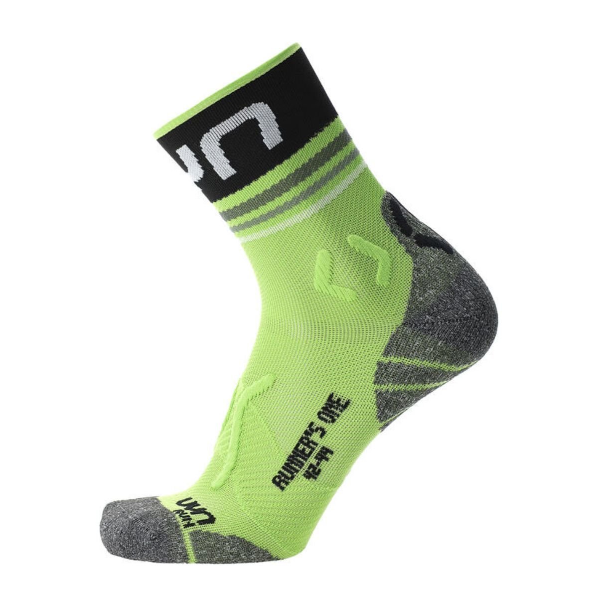 UYN Runner's One Short Socks M S100271E077 - limeblack