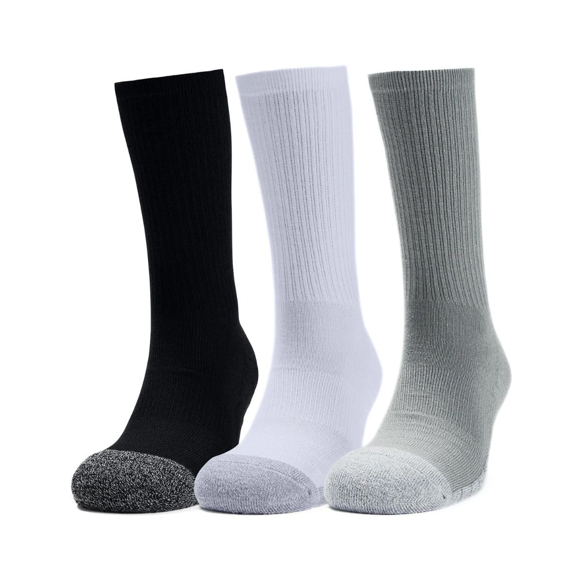 Ponožky Under Armour Heatgear Crew - sivá/čierna/biela
